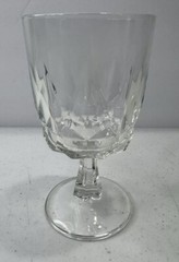 Vtg Arcoroc France Artic Crystal Clear 5 3/4″ Claret Wine Glass 1 Glass 8 oz