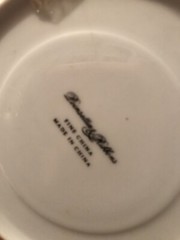 U R BUYING ONE SET Poinsettia & Ribbons￼ ￼Fine-porcelain china 1 cup 1 saucer