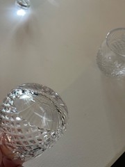 Waterford Crystal Sullivan Vodka Shooters set/2 SEE DESCRIPTION FOR CONDITION