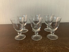 79 Daum Orval White Wine Glasses Crystal, H: 9.5 cm