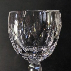 WATERFORD SHEILA WINE HOCK, Cut Lead Crystal, 7 3/8″, 8 Oz, Made in Ireland