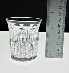ABP Cut Glass Whiskey Tumblers Meriden Albany Pattern, Each