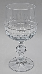 Bohemia Crystal Crystalex Belfast Wine Glass 5 3/4″ Tall