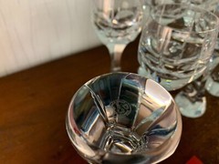16 Red Wine Glasses Neptune Model Baccarat Crystal H: 19.5 Cm (Price Per Piece)