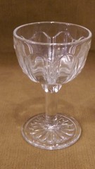 Anchor Hocking Colonial Knife and Fork Crystal 4″ Cocktail 3oz – qty. 3