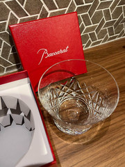 Baccarat Aria Tumblers 2025 Crystal Glass Special Edition with 2025 Engraving