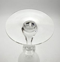 Kosta Boda Prince Crystal Champagne Flute Sweden 8 5/8 2Pc Set