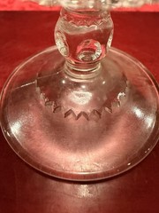 Vintage Tiffin Franciscan Kings Crown Ruby Flash Thumbprint Cordials Set of 5