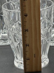 Lenox SHOOTING STAR Set Of 4 Double Old Fashioned Glasses NEW