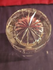 American Brilliant Period Flat Tumbler Whiskey Double Old Fashioned Glass