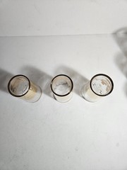 Macbeth Evans Sovereign Glass Tumblers 22k Gold Bands, Set Of Six