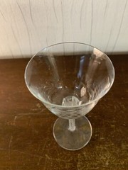 2 Trèves Model Glasses In Lalique Crystal H: 16 Cm (Price Per Unit)