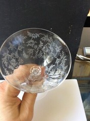 (4) Fostoria CHINTZ Cocktail Goblets – 5” Tall