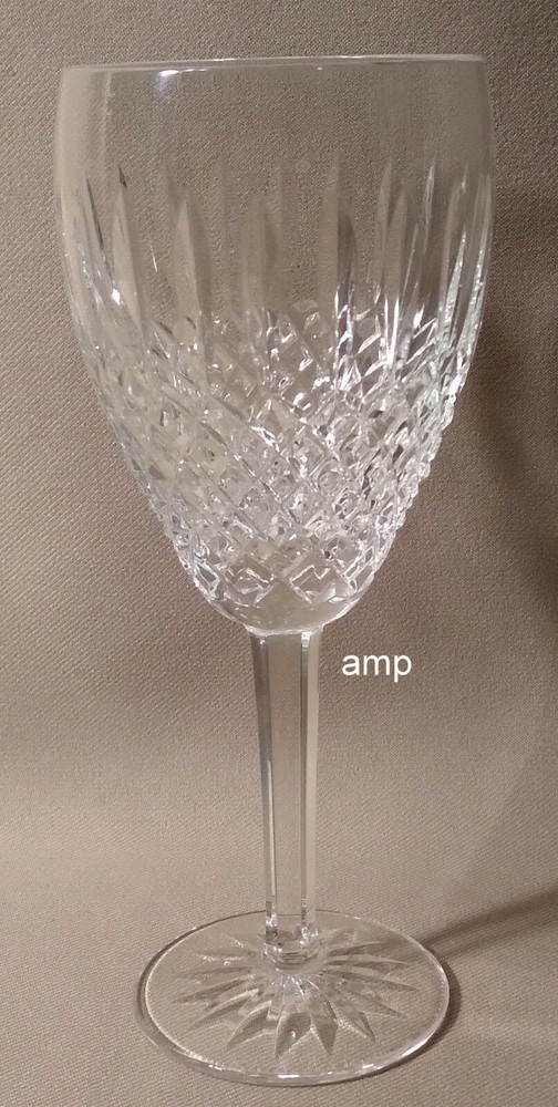 Waterford Crystal Castlemaine Claret Wine 7 1/8″ PERFECT!