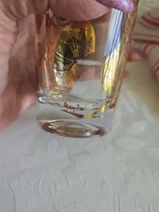 Vintage Gay Fad Gold Leaf Highball Glasses set of 2 MCM Barware 5.75″ pre owned