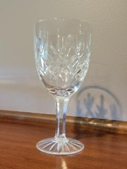 Edinburgh crystal Wine Glasses, Lomond design, Original Style, boxed set of 6