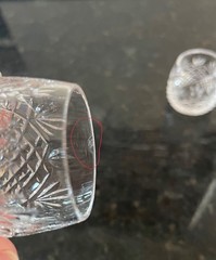 Waterford Crystal Sullivan Vodka Shooters set/2 SEE DESCRIPTION FOR CONDITION