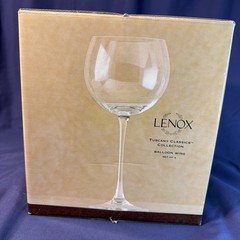Lenox Tuscany Classics Crystal Balloon Red Wine Glasses Set of 4 Open NIB 15.5oz