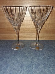 Set Of Atlantis Fantasy Wine Glasses 7″ ×3 3/4″ 10oz Wine Glasses-Nice&Clean!