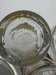 7-Corelle Coordinates Abundance Pattern Juice Glasses Crisa 6 Ounce