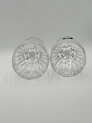 Mikasa ARTIC LIGHTS Crystal Water Goblet Set of 2 Boxed