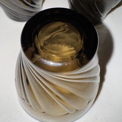 Vintage Vereco Brown Smoke Juice Glasses France Set Of 6