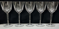 Saint Louis Crystal France «Oxymore» No 1 American Water Glass 8 5/8″ H Modern