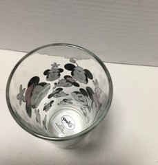 Disney Minnie Mouse All Over Glass 16 oz Fun Faces Glassware Cup