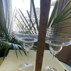 Margarita Glasses Set Of Two 8.5″ Tall 5″ Diameter