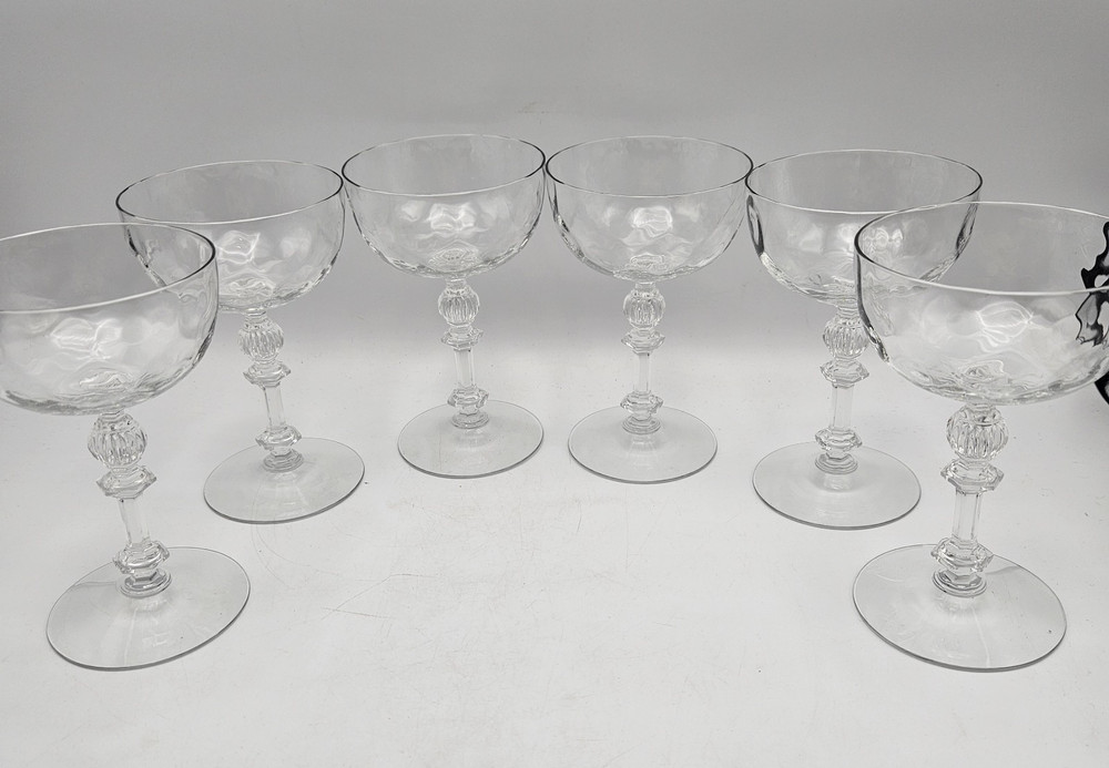 Fostoria 6008 Dimple Optic Stemware ~ Cocktail stem
