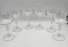 Fostoria 6008 Dimple Optic Stemware ~ Cocktail stem
