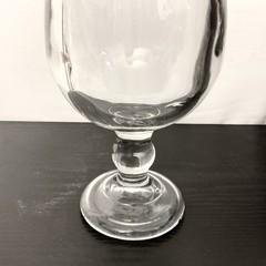 Massive Glass Goblet 7 in Height 4.25 in Diameter 2.75 lb