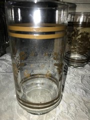 PFALTZGRAFF Libbey VILLAGE Pattern GLASSWARE Set of 10 Cooler GLASS 16oz TUMBLER