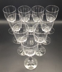 Villeroy & Boch Malindi (10) Crystal Wine Glasses Water Goblets Glasses 7”
