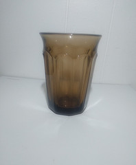 Set of 2 Noritake Provincial Brown 4 5/8 Inch Tumblers Excellent Condition