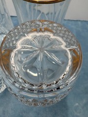 Cristal de Flandre Salzburg Gold Highball Glasses Set of 4
