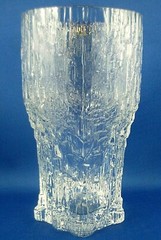 Vintage IITTALA Finland ASLAK Scandinavian Art Glass HIGHBALL GLASS TUMBLER – AU
