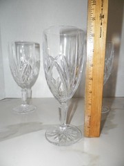 WATERFORD MARQUIS BROOKSIDE ICED BEVERAGE GLASSES BOX SET OF FOUR (4) NIB