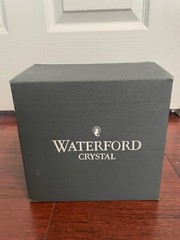 NWT Waterford Lismore Claret Wine Glasses 5-7/8″ Box Set Of 4 Vintage 80’s