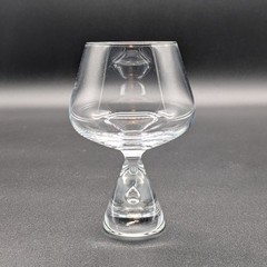 Holmegaard Princess Teardrop Brandy Snifter Cognac Glass Denmark 4 3/4″ Signed