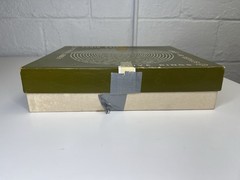 Vtg MCM Libbey Olive Rings Collins Glasses Green 12 oz Original Box set of 8 USA