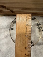 3 Mid Century Modern Gold & Black Atomic Diamond Pattern Old Fashioned Glasses