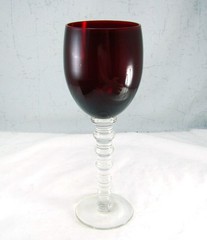 Home Essentials Glassware IMPERIAL RUBY Water Goblet(s) EXCELLENT Height 9 3/4″