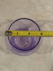 Yield Design Millenium Collection Stemless Wine Glass Lot of 2 Lilac Pink EUC