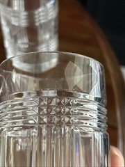 2 Ralph Lauren Glen Plaid Highball 12oz Glasses