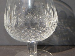 Set of 4 Waterford Crystal «Colleen» Pattern Short Stem Brandy Glasses