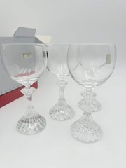 Mikasa Crystal THE RITZ Wine Glasses Set of 4 Stemware