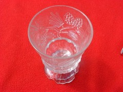 Tiara Glass Ponderosa Dinnerware-Pine Cones