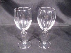 Corcoran Teardrop Clear Wine Glasses Set of 5