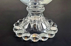 Anchor Hocking «Boopie» Berwick Etched Laurel Leaf Champagne/ Sherbet Goblet